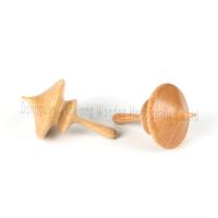 Trompos en bois faits à la main - Toupies classiques pour enfants