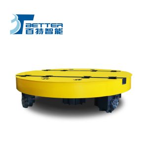 Industrial Electric Turntable with 30 Tons Load Capacity and 360 Degree Rotation for Enhanced Material Transfer Efficiency