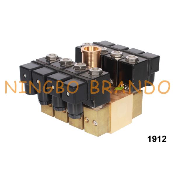 Клапан соленоида фонтана водопада занавеса воды с соплами 12V 24V