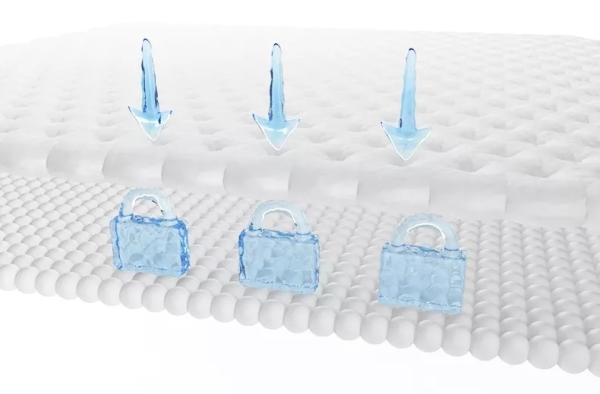 Sentir-se confortável Pad higiénico para mulheres Super alta absorção feita de algodão