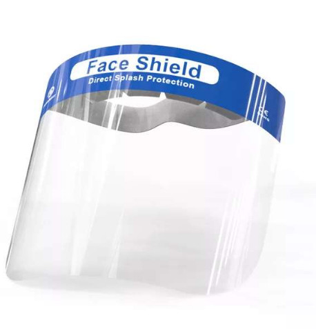 Personal Protective Face Shield Visors , Transparent Full Face Shield
