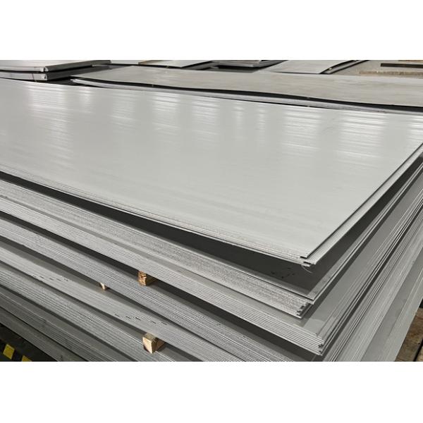 Placa de acero inoxidable austenítico laminada en caliente SS321 1.4541 1Cr18Ni9Ti 6*1500*6000mm