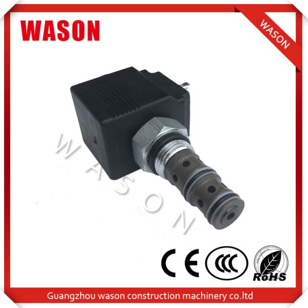 Small Fotn Excavator Machine Parts 2 Way Hydraulic Solenoid Valve 12V 24V