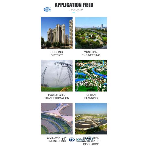 PPR Foam Thermal Insulation Water Pipes Tube 6m Environmental Protection