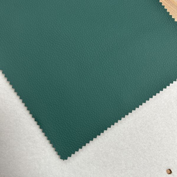 Soft Embossed PVC Leather Fabric with Plush Velvet Backing and Waterproof Features for Car Seats and Sofas