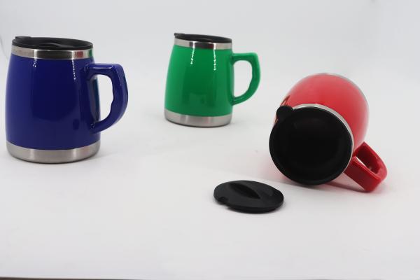 Colorful Stainless Steel Insulated Mug , Custom Stainless Steel Water Cup Coffee Mug