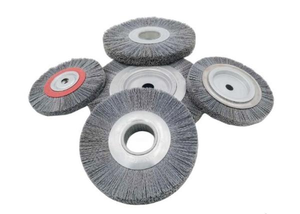 6'' Radial Nylon Abrasive Wheel Brush with Long Life for Deburring Gear