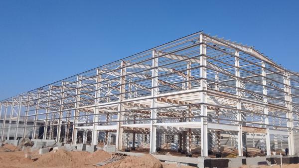 Large Span Safety High Rise Prefab Storage Steel Structure Frame Apartment Hotel
