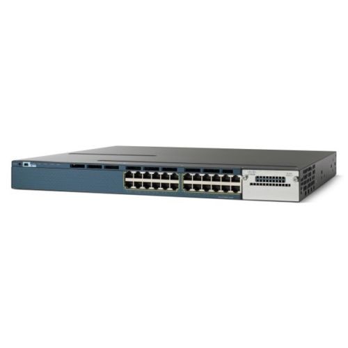 24 Port Cisco Catalyst 3650 Switch Gigabit Ethernet Copper WS-C3560X-24T-L