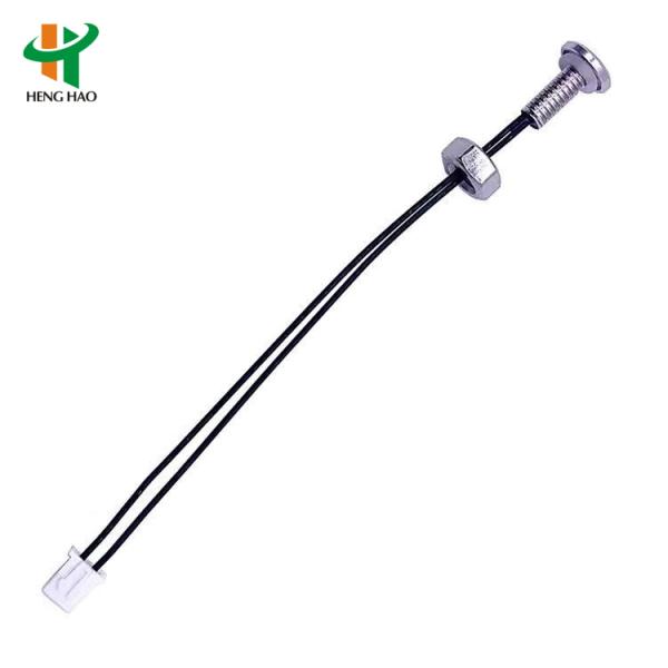 Copper Tube NTC Thermistor Temperature Sensor with Wire Connect PVC Cable for 40-150C Range