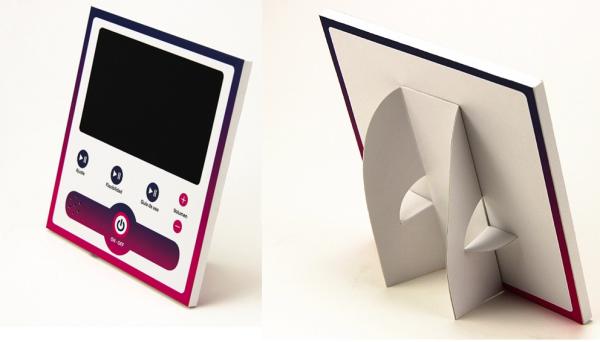 LCD Media SD Card Video Player Digital Signage Retail POP screen with custom design