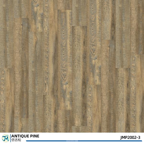 PVC Self Adhesive  Natural Pine Wood Flooring Plank 6inches X 36 Inches