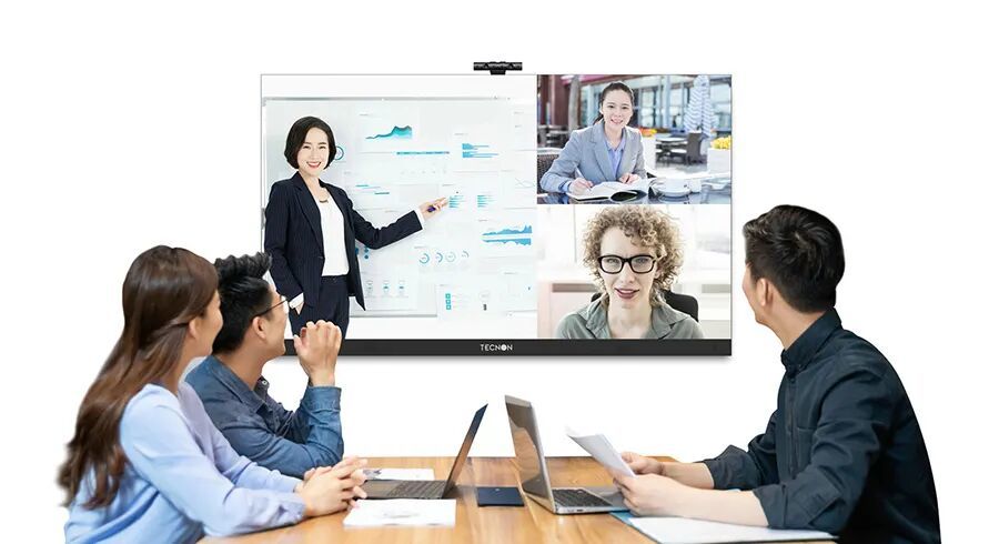 All In One Intelligent Interactive LED Display Ultra Thin For Government Education corporate