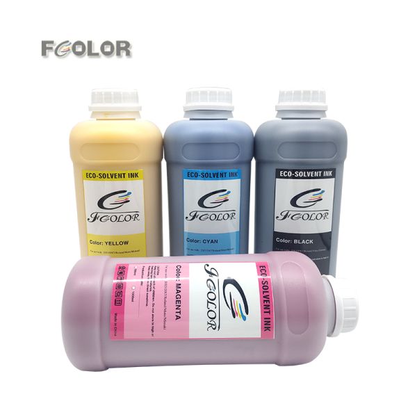 Fcolor High Quality Stay 3 Years Outdoor Water Based Eco Solvent Ink for Mimaki JV33 SS21