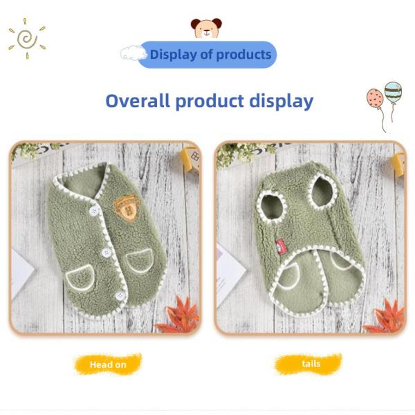 Новый пиджак, жилет, одежда и аксессуары для домашних животных, одежда для зимней кошки.