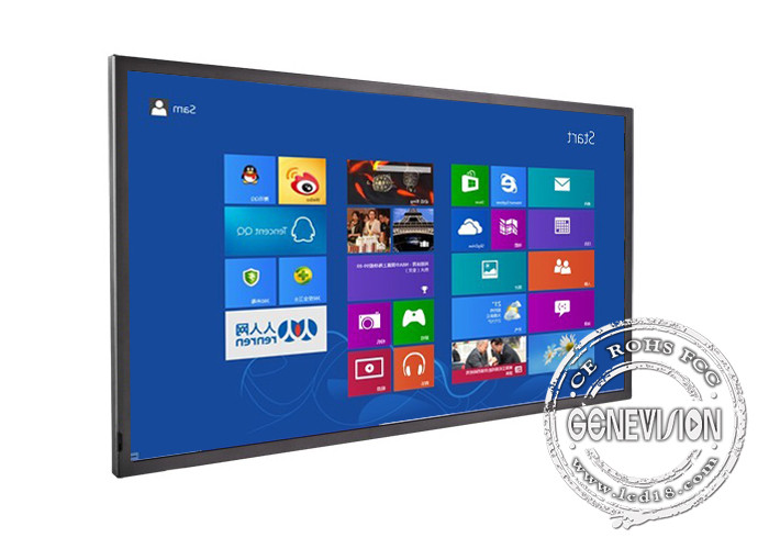 700cd/㎡ все в одном экране касания Whiteboard металла SPCC 4k