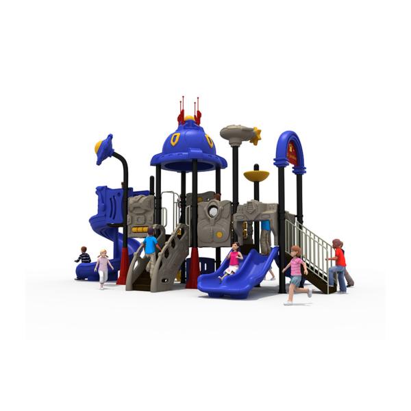 OEM Наружное оборудование для водных игровых площадок Пластиковая горка для детей