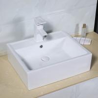 Porcelana sobre artesanía ancha montada encimera del fregadero 400m m del cuarto de baño