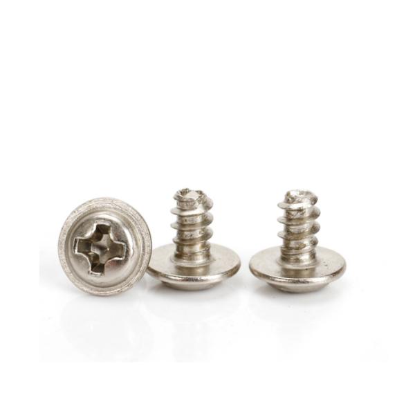 Нержавеющая сталь Чёрный цинк Пост для стирки голова самонажатие лист металлический винт с воротником