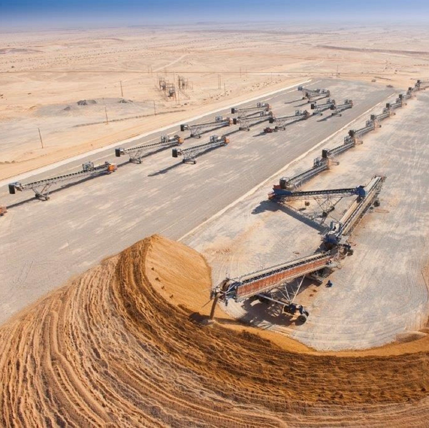ленточный транспортер 250kW переноса угольной шахты 380V склонил стенку резиновую
