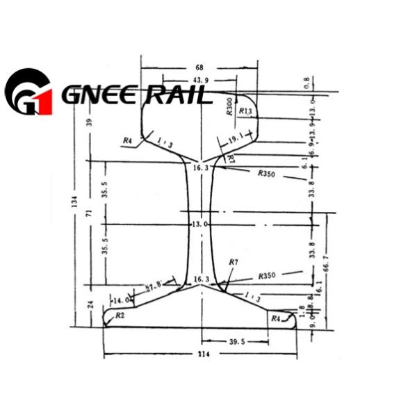 High Performance P38 Rail For International Railway Standards