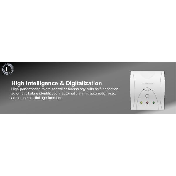 детектор природного газа химической тревоги 6%LEL LPG домочадца 500ppm жилой с отключенным клапаном