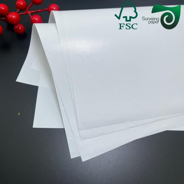 FSC 200g 300g Papel recubrido con láser de doble cara Brillo mate