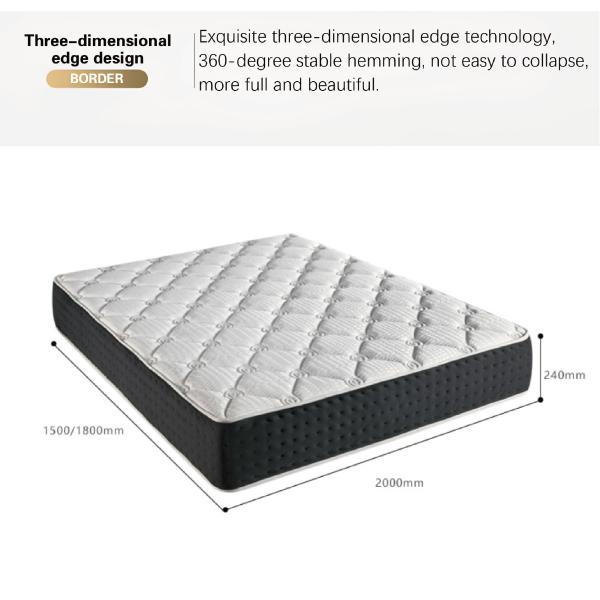 Experience Zero Pressure JOURM Slow Rebound Gel Memory Foam Mattress for Your Bedroom