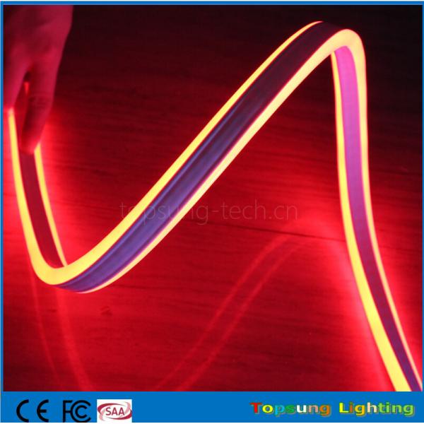 8.5*18 мм двусторонние теплые белые 12В неоновые световые знаки на Рождество