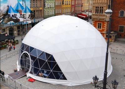Outdoor Geodesic Dome Tent For Festival Event 5M 10M 15M Ridge Height