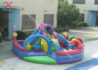 Factory OEM/ODM Inflatable Fun City Funny Inflatable Bouncy House With Slide Castle