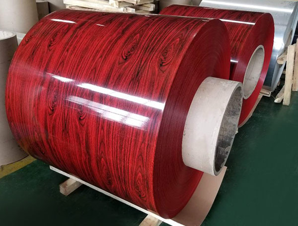 1.2mm Thickness Imitation Wood Roller Coated Aluminum Coil