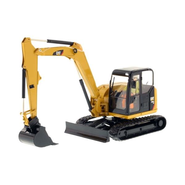 Diecast Masters Hydraulic Excavator Model with Tools Alloy Construction Vehicle 1/32 Scale 85239C