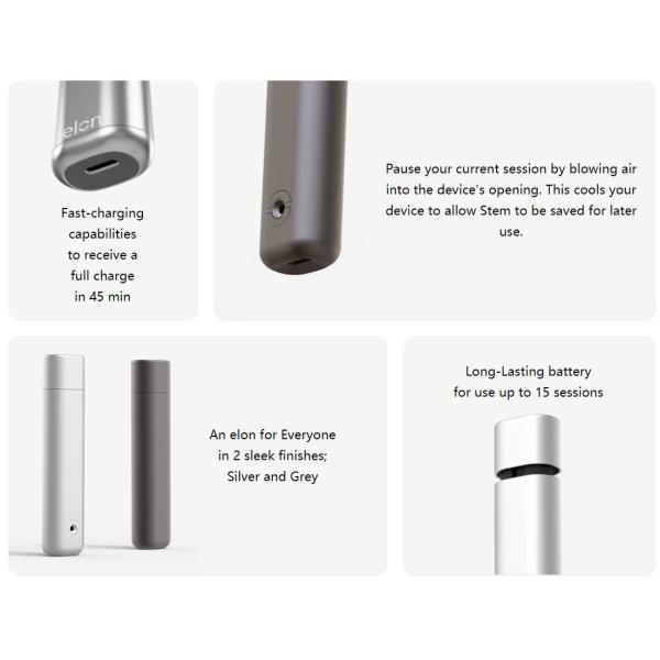 2022 new product Elon Device electric smoke choice industry hemp factory sale