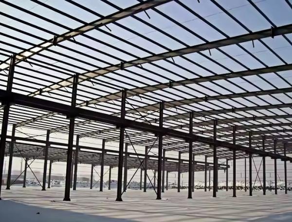 Construcción de estructuras de acero prefabricadas modernas de trabajo pesado