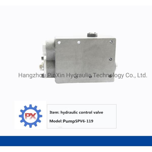 Manual Hydraulic Control Valve for Spv6-119 Hydraulic Pump and Cast Iron Spare Parts