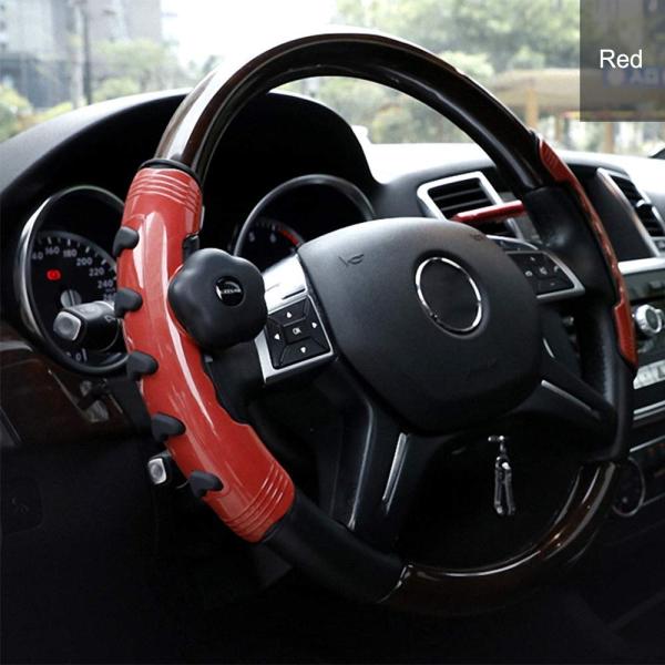 Breathable Anti Slip Steering Wheel Cover , Car Pvc Steering Wheel Cover