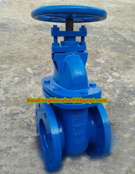 hot sale BS3464 GG25 metal seal gate valve factory