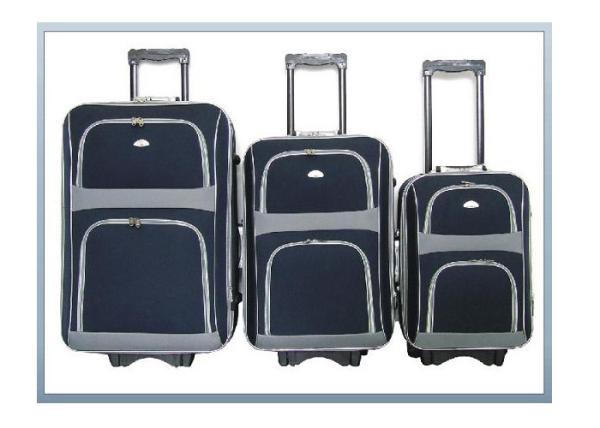 Man / Women Universal Suitcase Bags On Wheels Lightweight Carry On For Travel