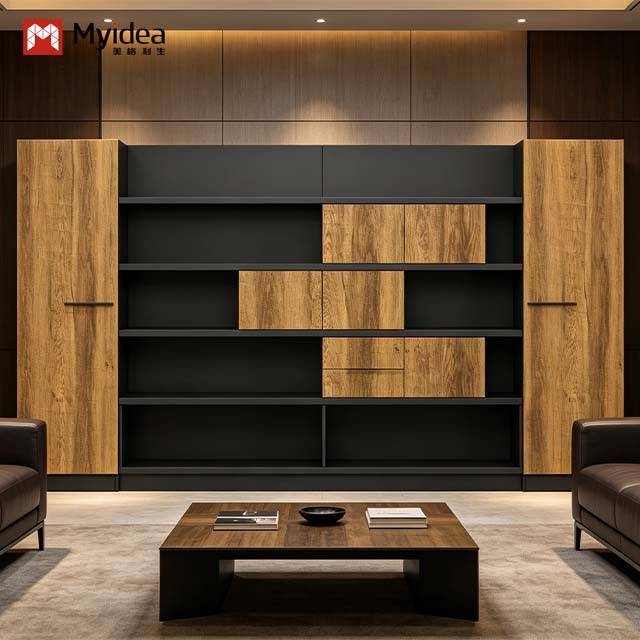 Sturdy Executive File Cabinet – Heavy-Duty Panel Build for Boss Offices.
