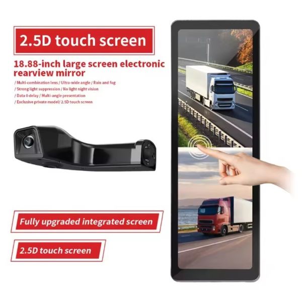 Professional First-Generation Smart HD Car Rearview Mirror with Night Vision Waterproof Split Screen Function