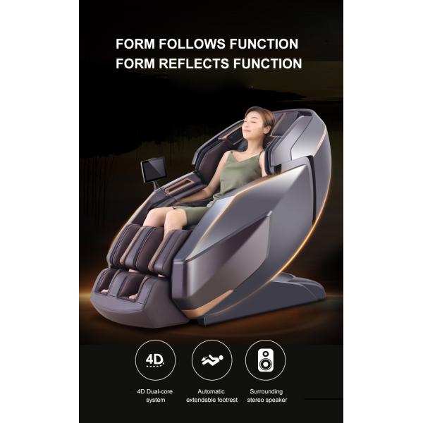 4d Shiatsu Electric Massage Chair Full Body Double Sl Track
