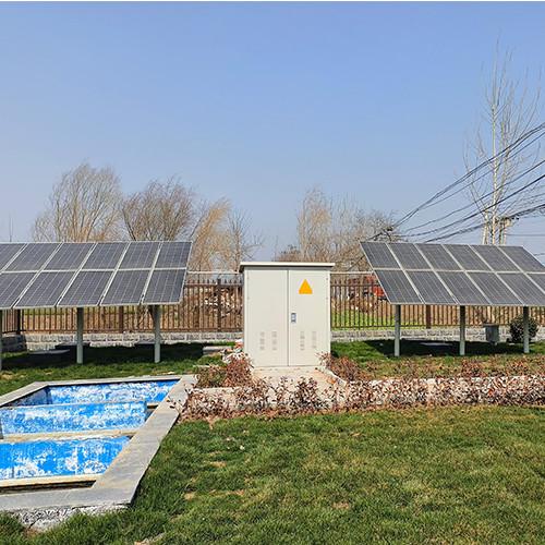 Station d'épuration solaire personnalisée de 50 m3 pour usage résidentiel