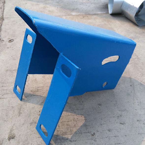 Q235 Guardrail Parts Highway Barrier Galvanized Offset Blocks For Guardrail System