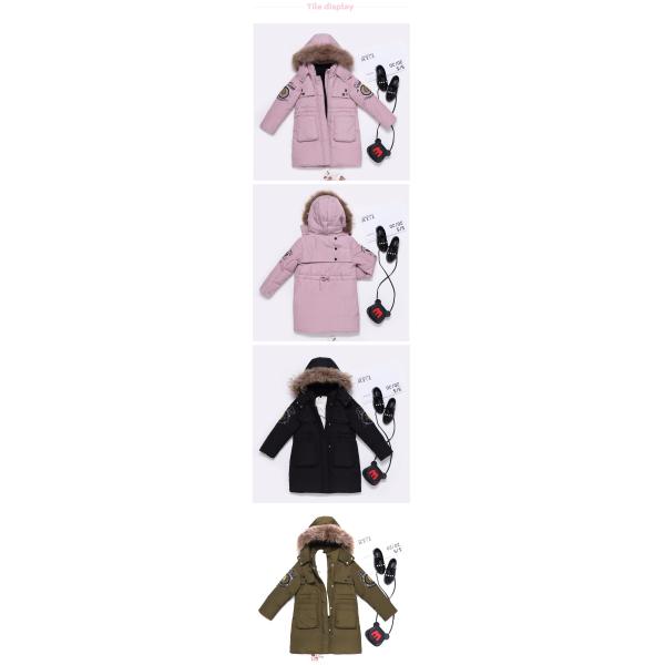 Kid Boutique Clothing Lots Wholesale Winter New Style Children Sport Puffy Duck-Down Jacket