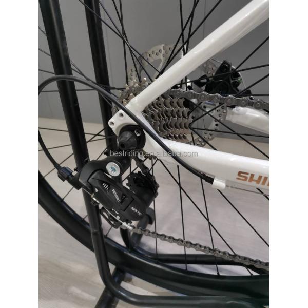Vélo routier soudé en fibre de carbone 700C 2*9s 1*9s AL Cadre jolie forme AL Hub et 10kg