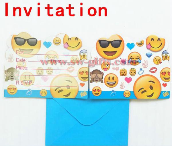 Emoji Smile Cry Kids Birthday Party Decoration Set Party Supplies Baby Birthday Party Pack event party supplies