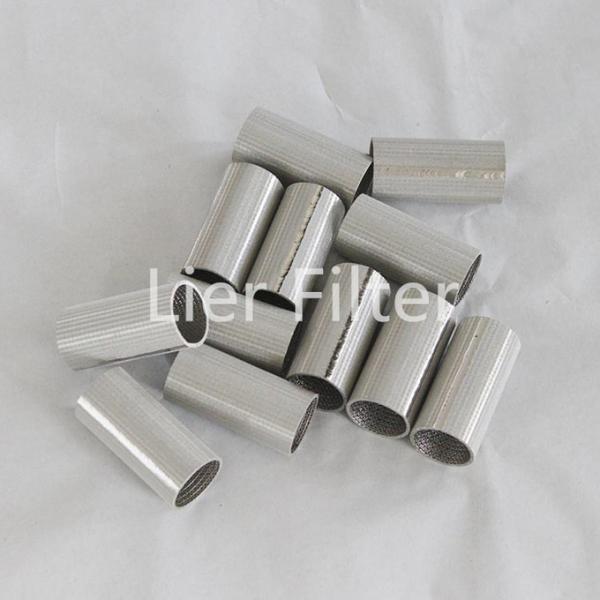 Sintered 50 Micron Mesh Filter Valve Body Stainless Steel Filter Element