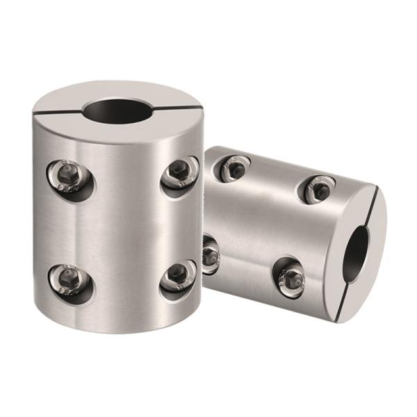 ISO9001 Extension Silver Rigid Clamp Coupling 16mm To 50mm Aluminum Alloy
