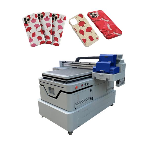 High Quality Factory Outlet A1 Size 6090 UV Flatbed Printer XP600 I1600 I3200 Head for Plastic/Acrylic/Metal/Phone Case/Pen